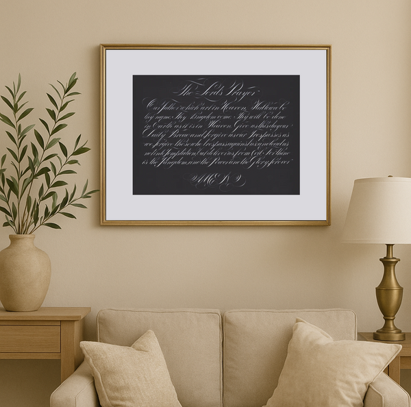 The Lord's Prayer by Jake Weidmann – Jake Weidmann Artist and