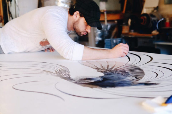 Feathers in Flight – Jake Weidmann Artist and Master Penman