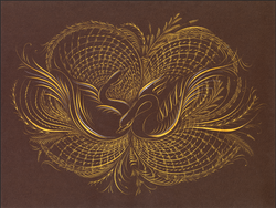 The Ripple Effect | Bird Flourish ORIGINAL