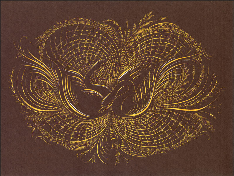 The Ripple Effect | Bird Flourish ORIGINAL