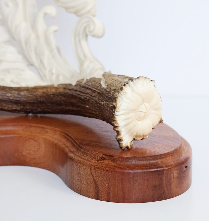 Wilderness | Antler Carving | ORIGINAL