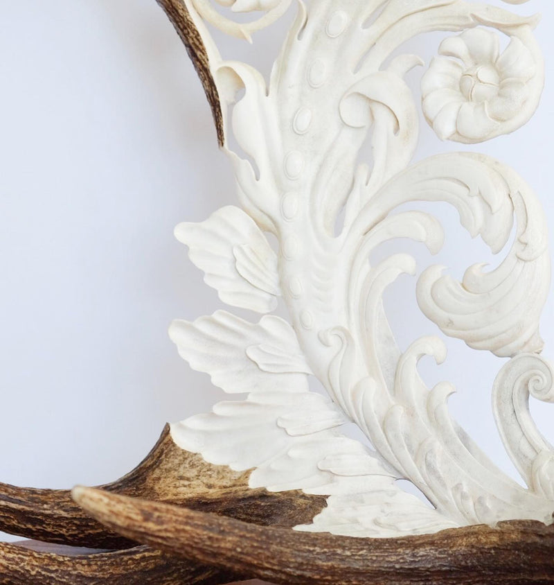 Wilderness | Antler Carving | ORIGINAL