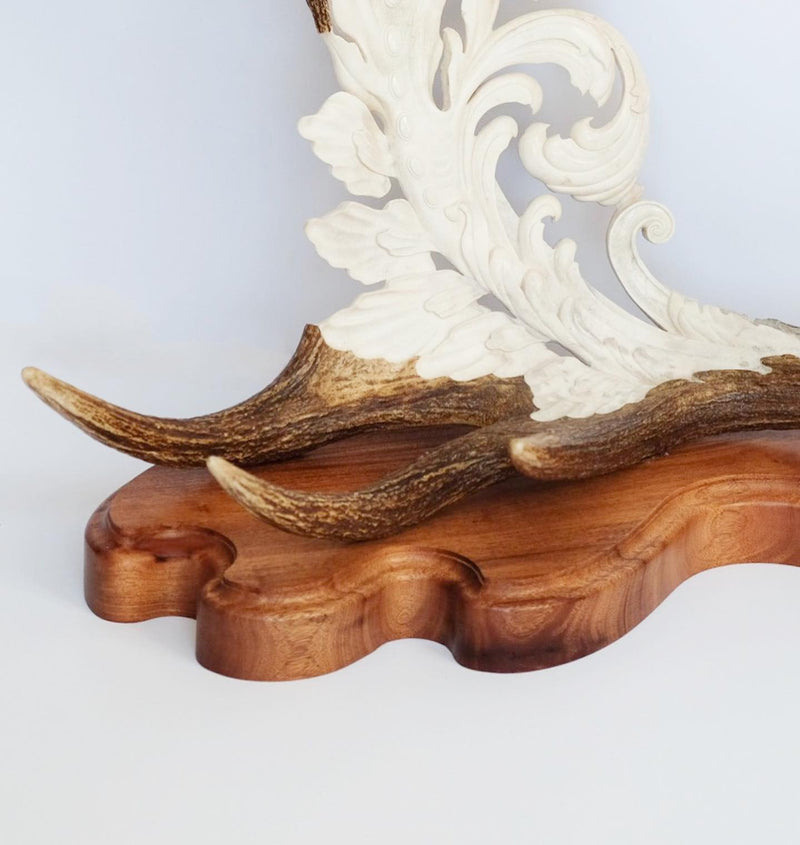 Wilderness | Antler Carving | ORIGINAL