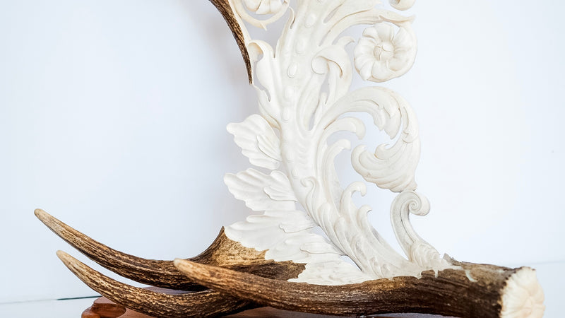 Wilderness | Antler Carving | ORIGINAL